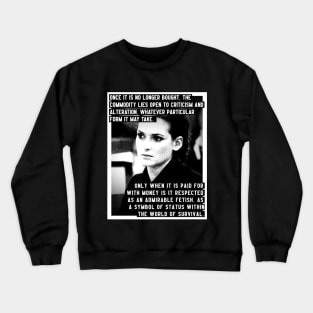 Situationist Winona Ryder Crewneck Sweatshirt